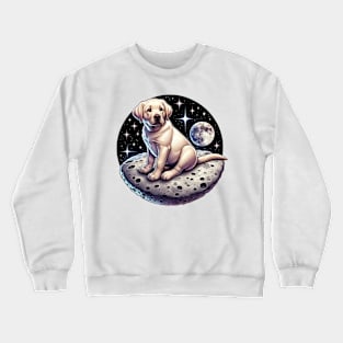 Lunar Lab: Adventures Beyond, Dog Lover and Dog Owner Crewneck Sweatshirt